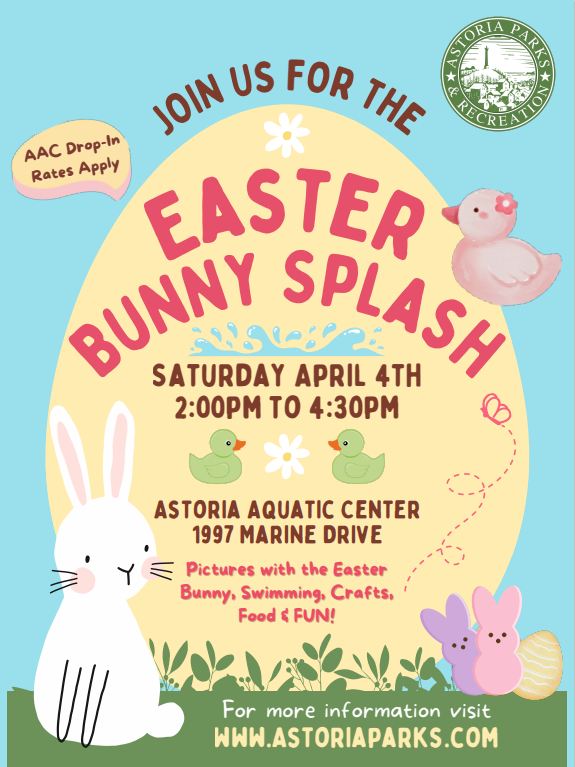 Easter Bunny Splash Flyer